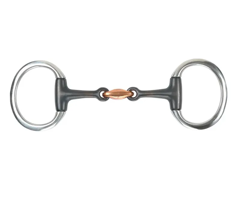 Shires Sweet Iron Lozenge Flat Ring Eggbutt Bit